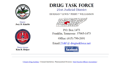 Desktop Screenshot of drugtaskforce.net